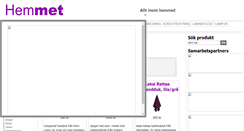 Desktop Screenshot of hemmet.se